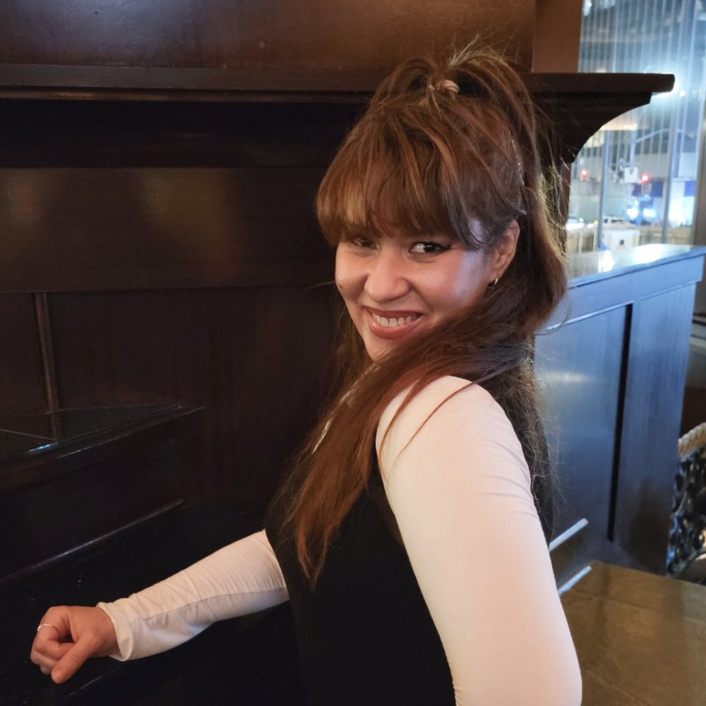 Mock Neck Color Black Top